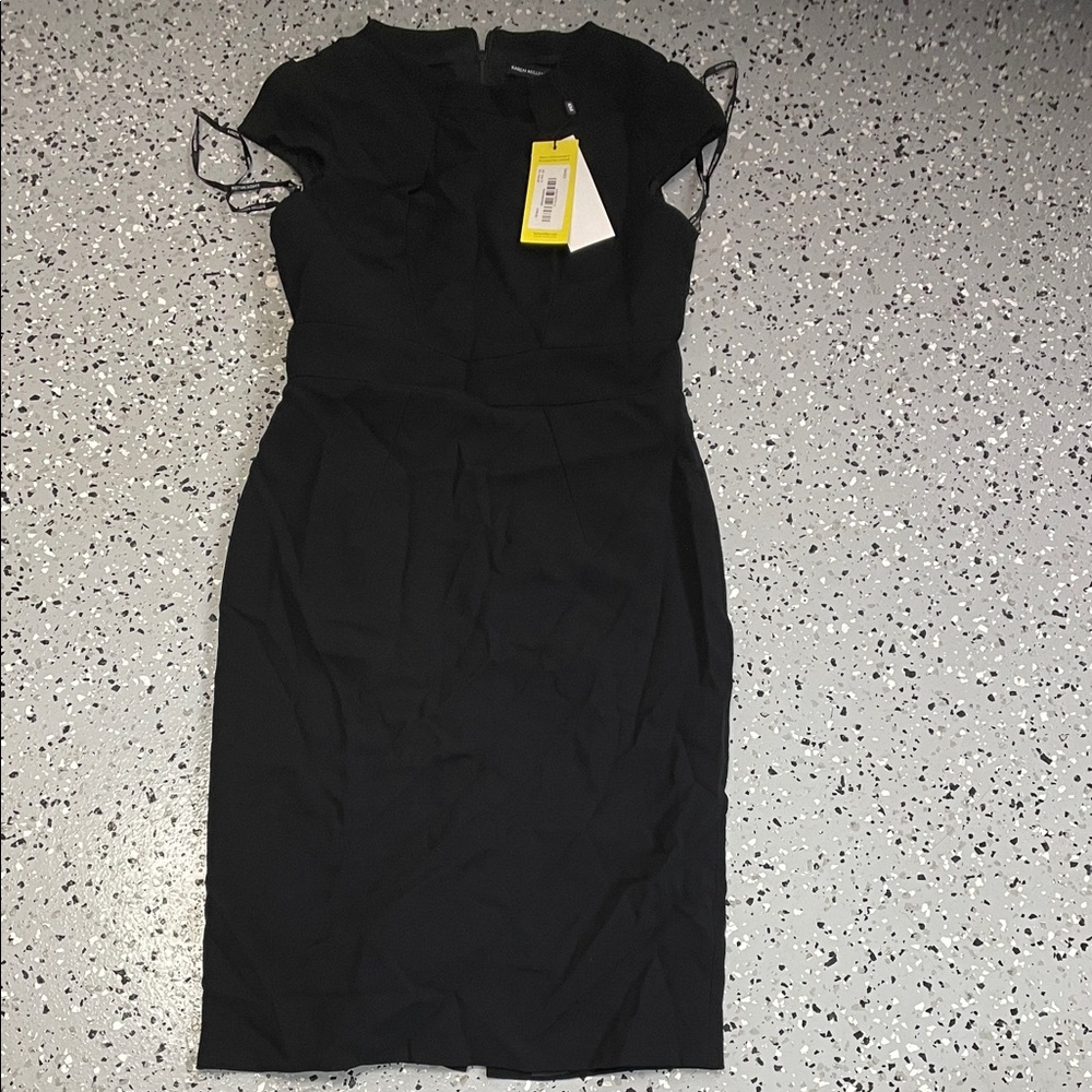 Karen Millen Black Midi Dress